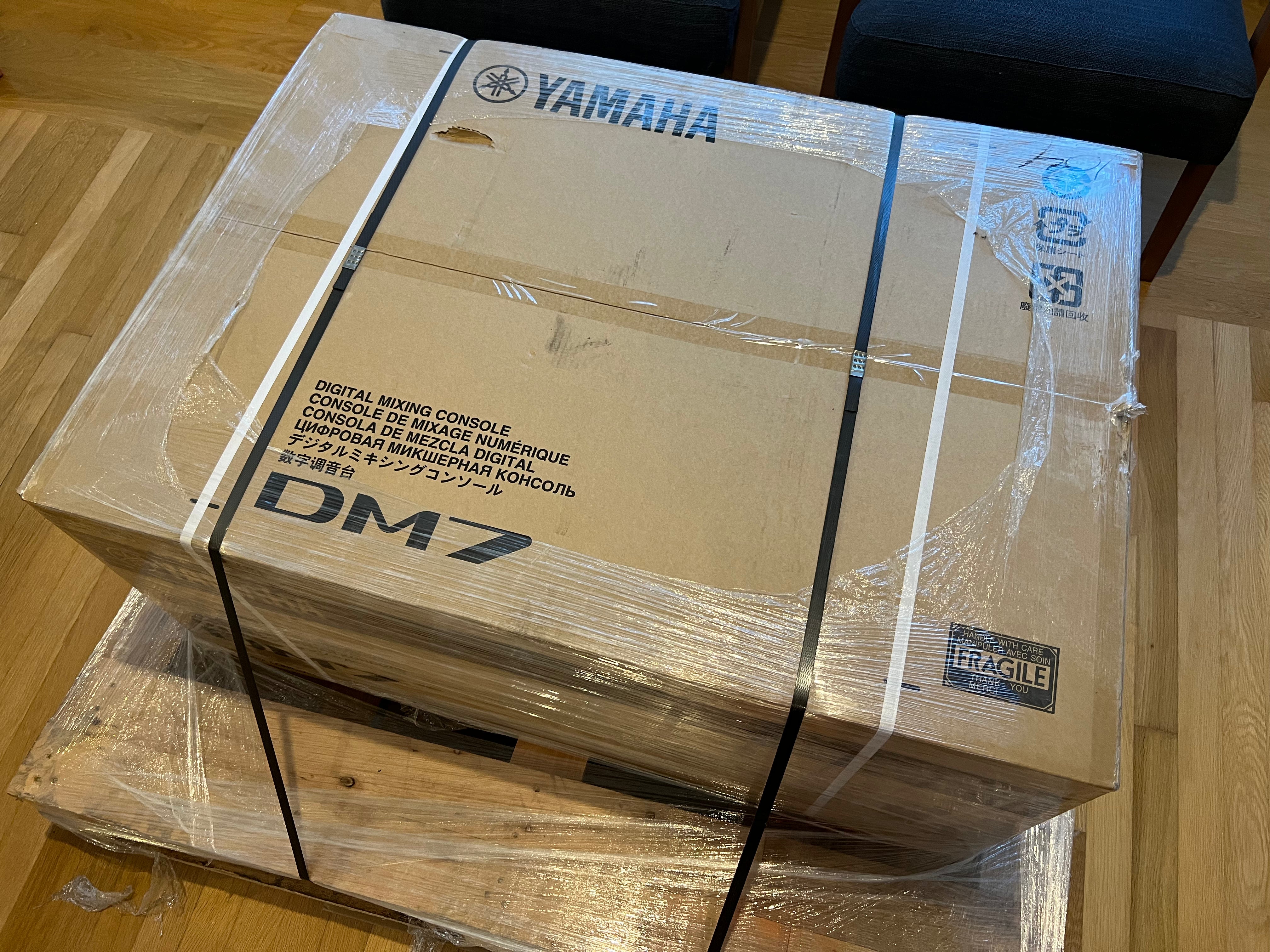 IN STOCK! Yamaha DM7 Professional 120-Channel Dual Bay Digital Mixing Console