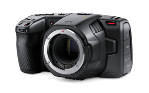 Blackmagic Design Pocket Cinema Camera 6K & Kondor Blue Half Cage Bundle