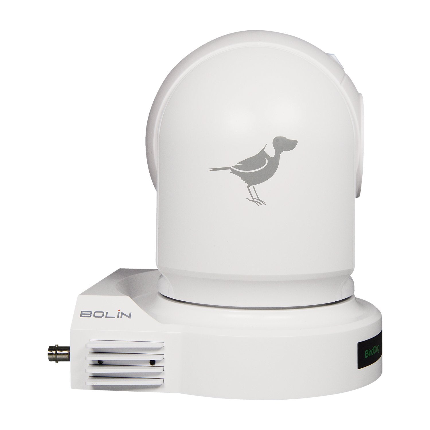 White BirdDog P200 PTZ Camera (Side)