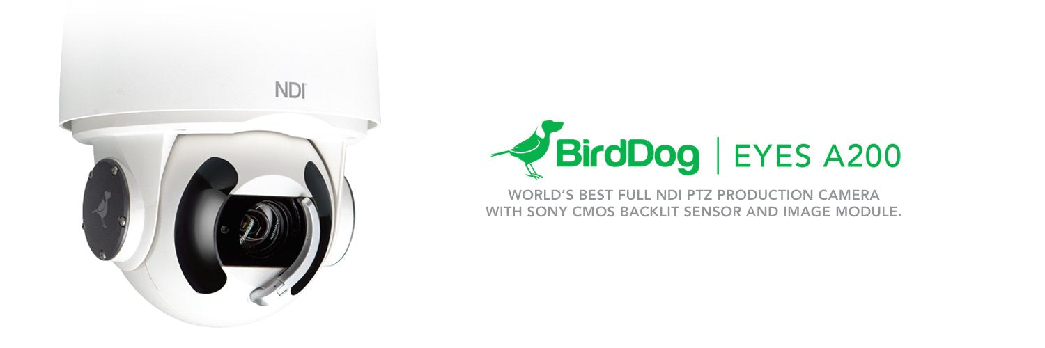 A200 IP67 Weatherproof 30x Full NDI PTZ Camera White
