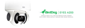 A200 IP67 Weatherproof 30x Full NDI PTZ Camera White