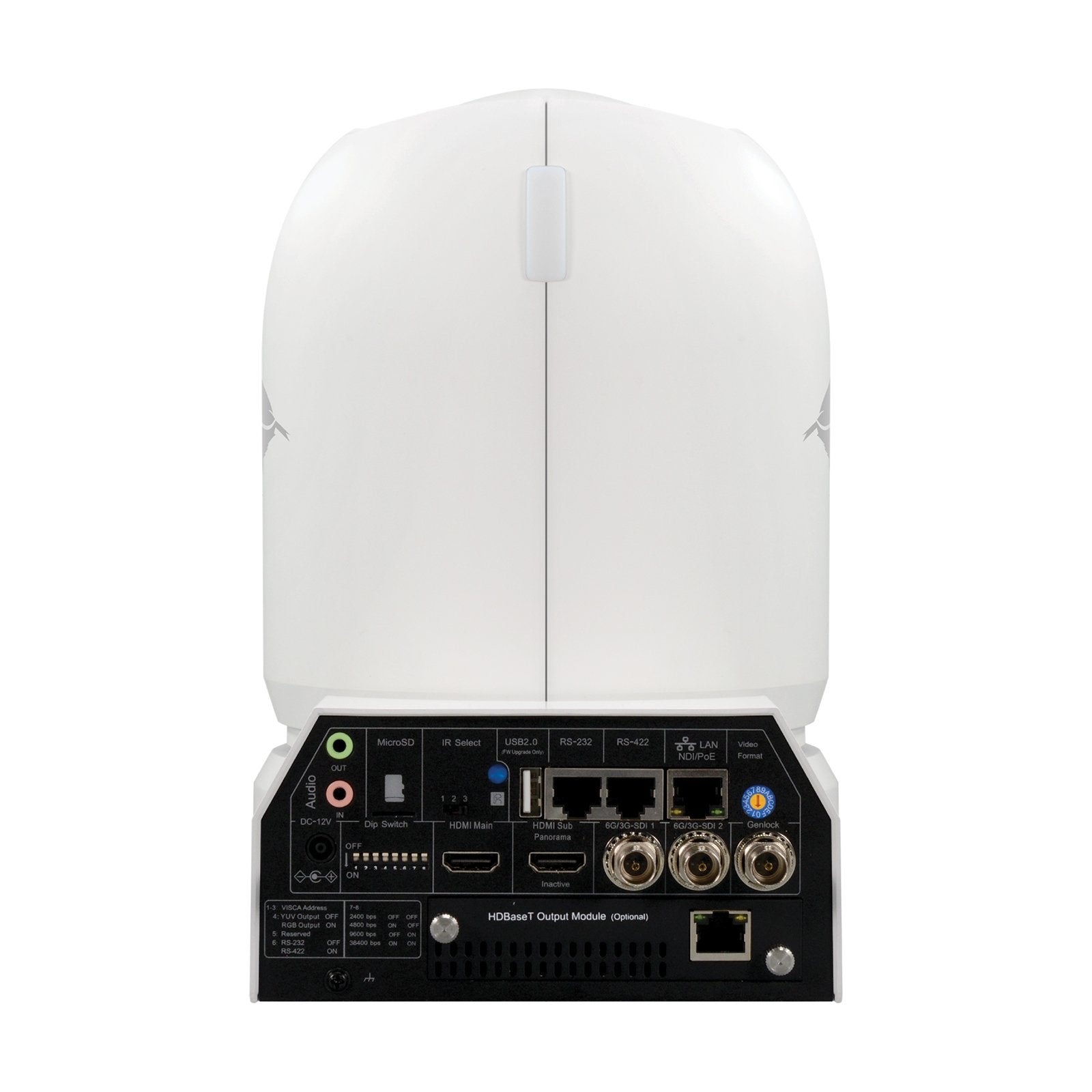 BDP4K 4K Full NDI PTZ Camera White