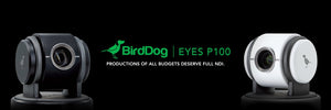 P100 1080P 10x full NDI PTZ Camera Black
