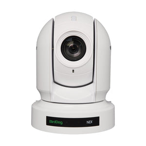 White BirdDog P200 PTZ Camera (Front)