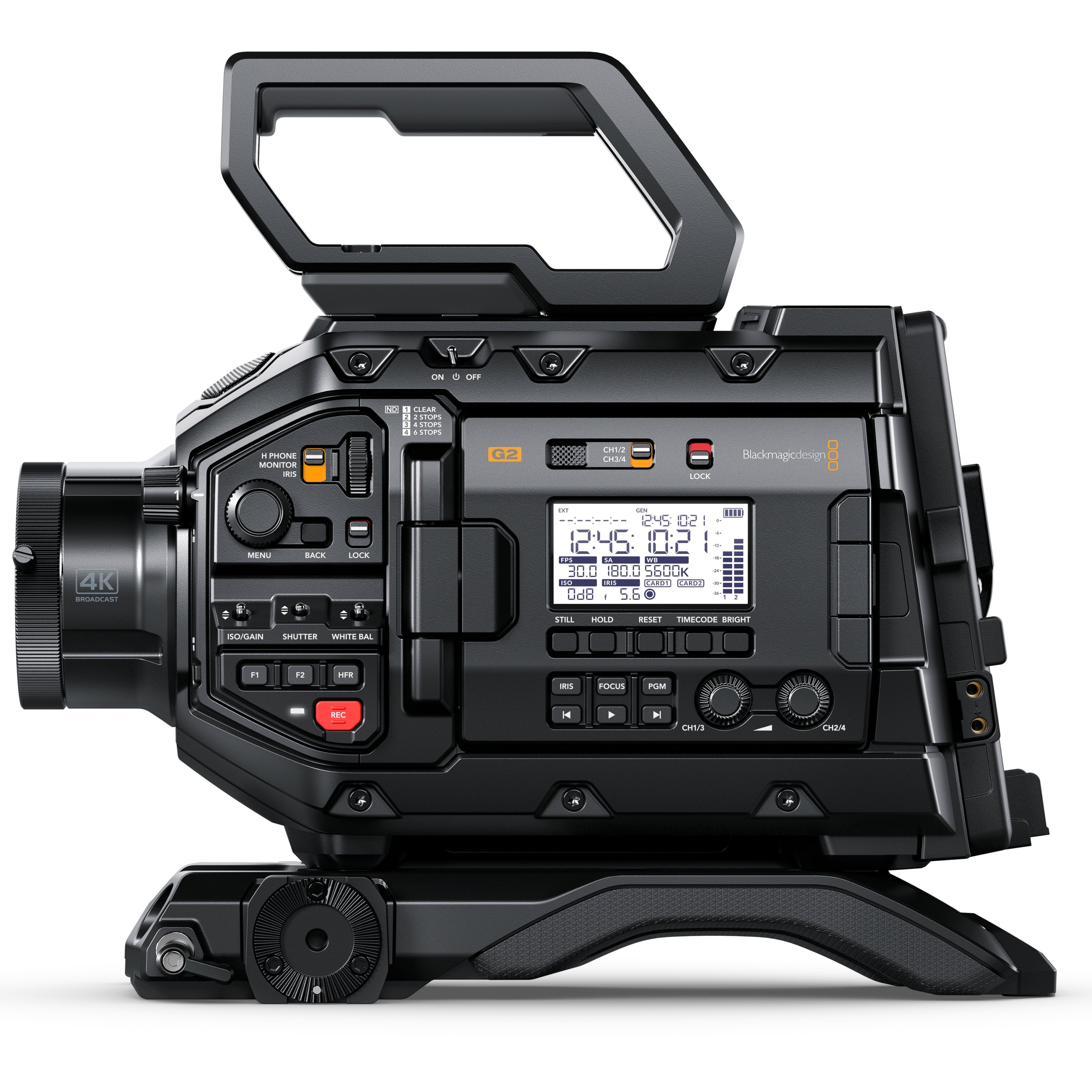 IN STOCK! SHIPS SAME DAY! Blackmagic Design URSA Broadcast G2 w/ Fujinon LA16x8BRM-XB1A Kit