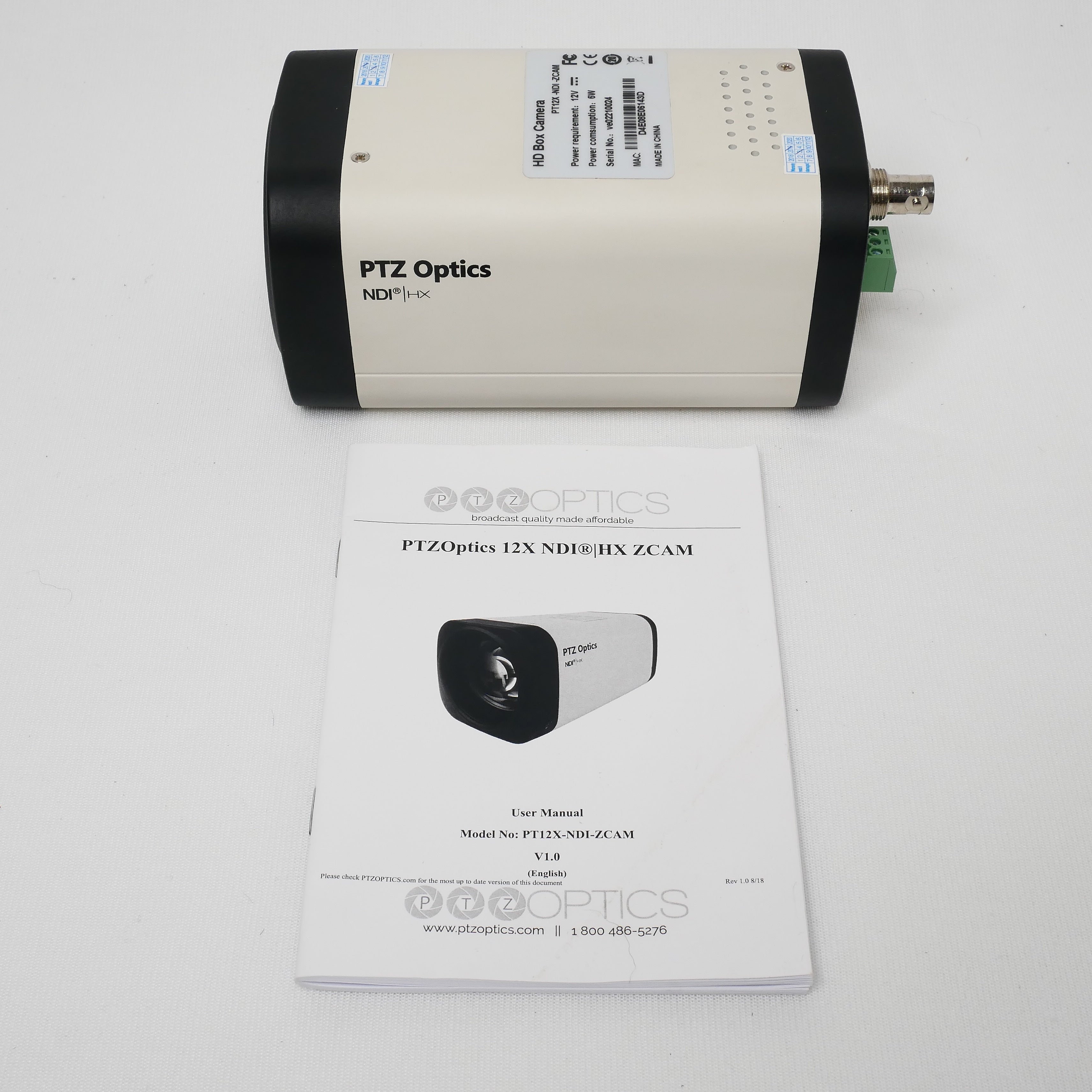 USED PTZ Optics NDI SDI z cam 12x