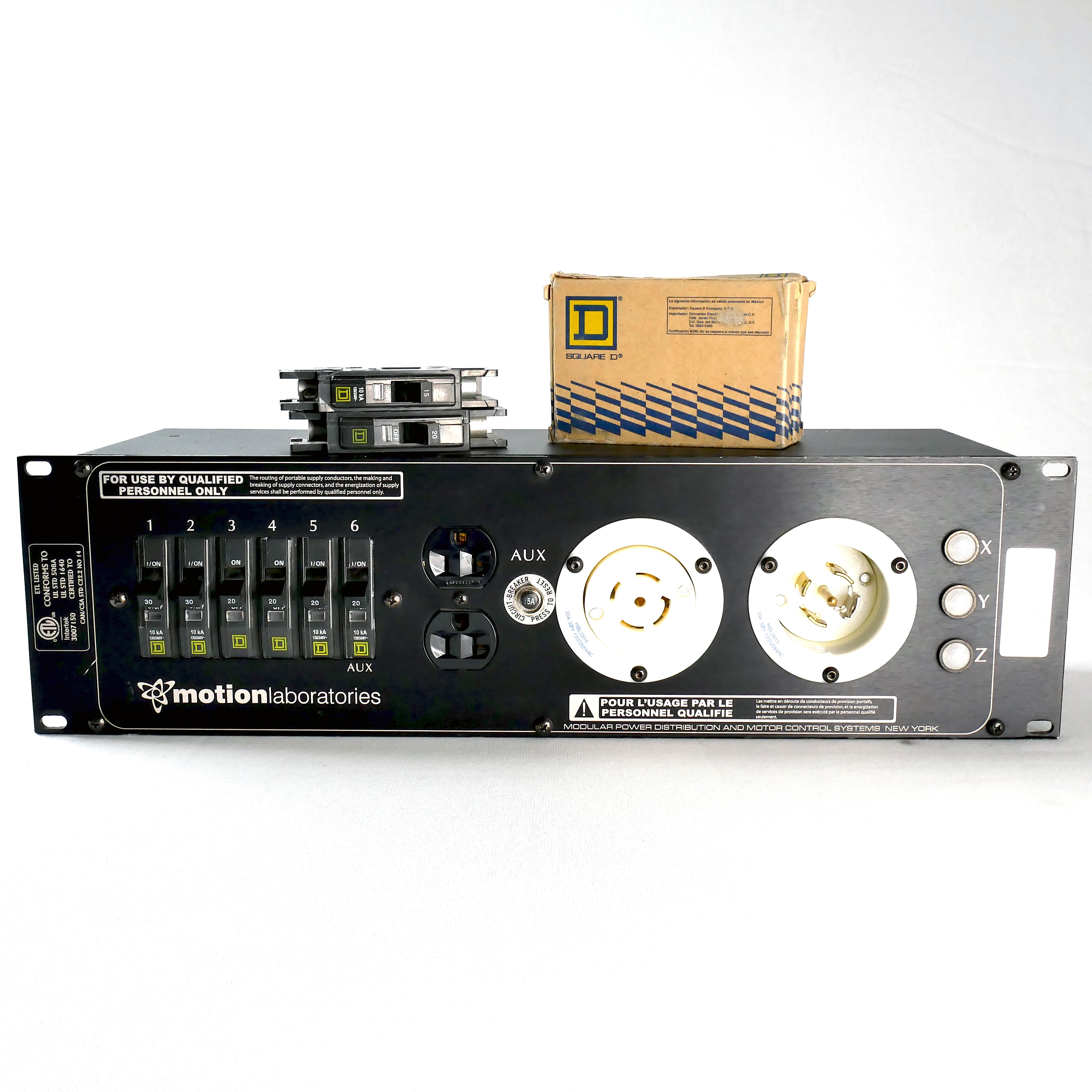 USED Motion Labs 3RU Rac Pac