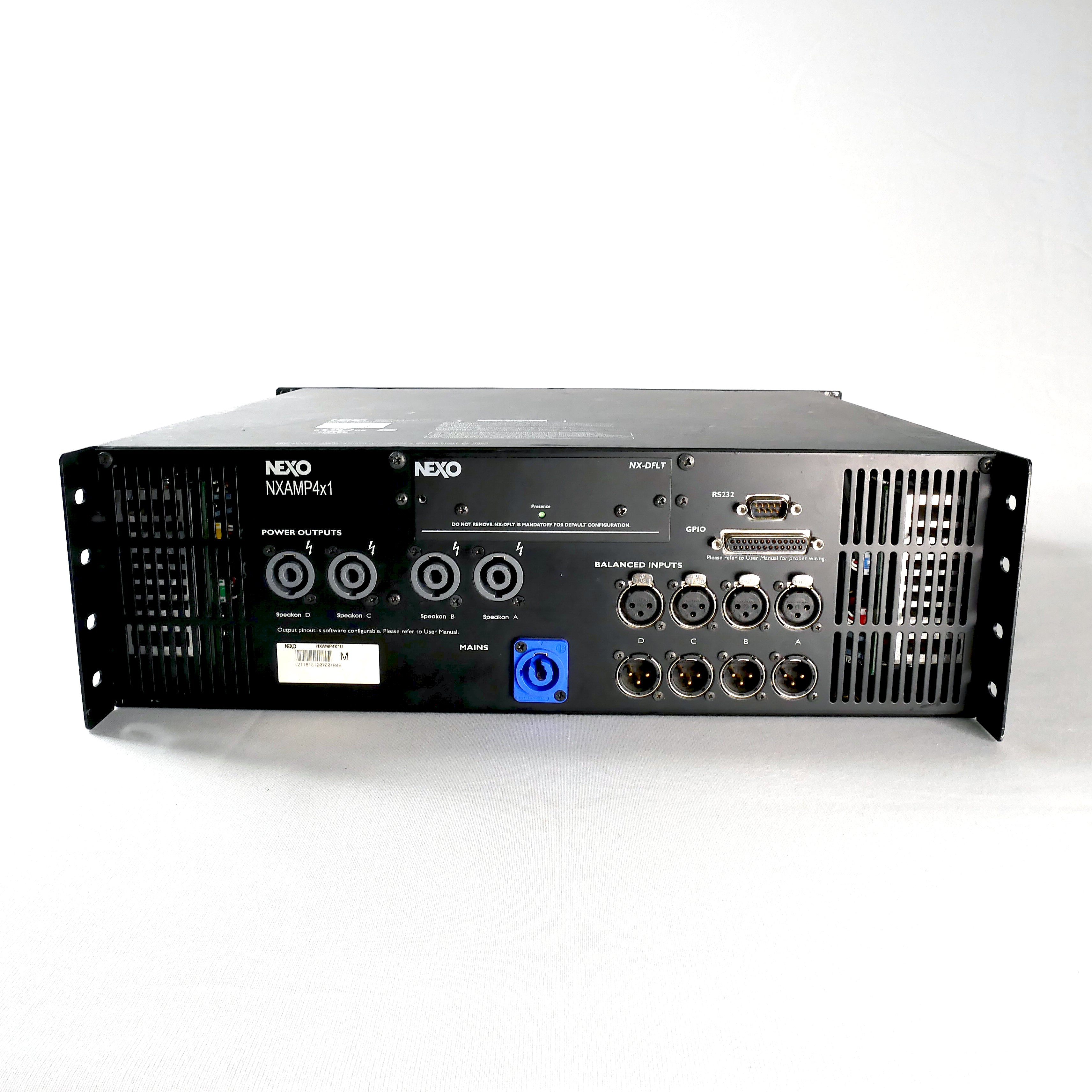 LAST ONE! Nexo NXAMP 4x1 USED
