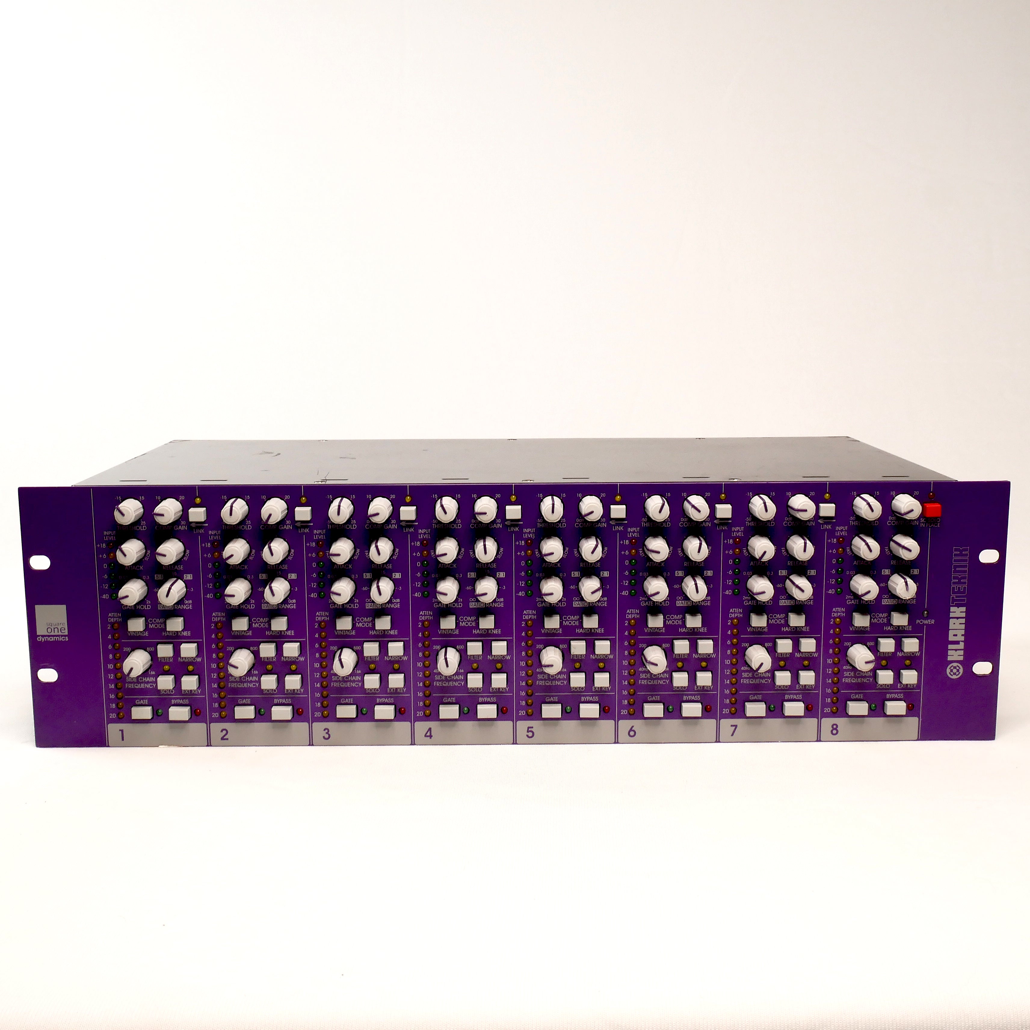 Klark Teknik SQ1D Square ONE Dynamics 8-Channel Dynamics Processor