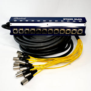 Radial XLR Stage Slug