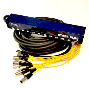 Radial XLR Stage Slug Bundle