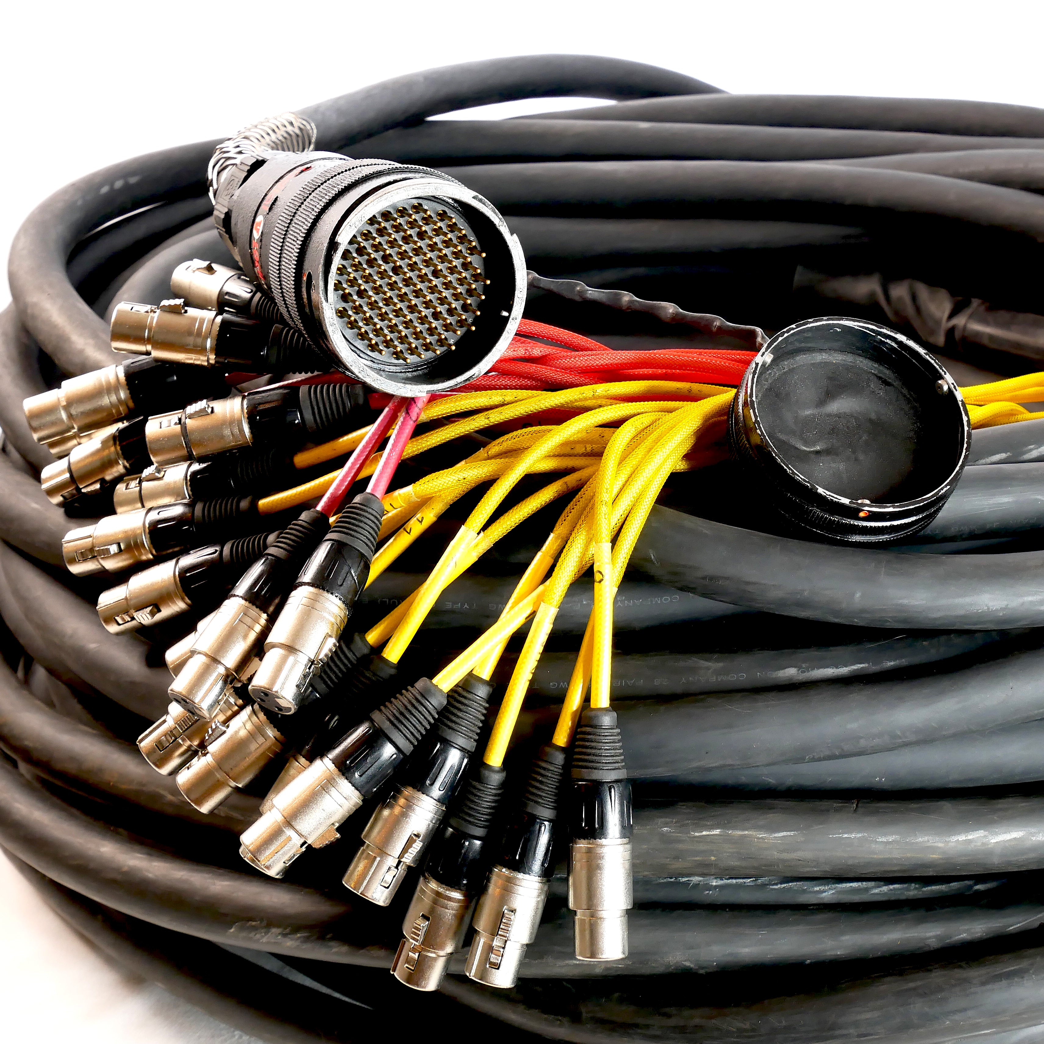 200 foot Radial Veam to XLR snake cable