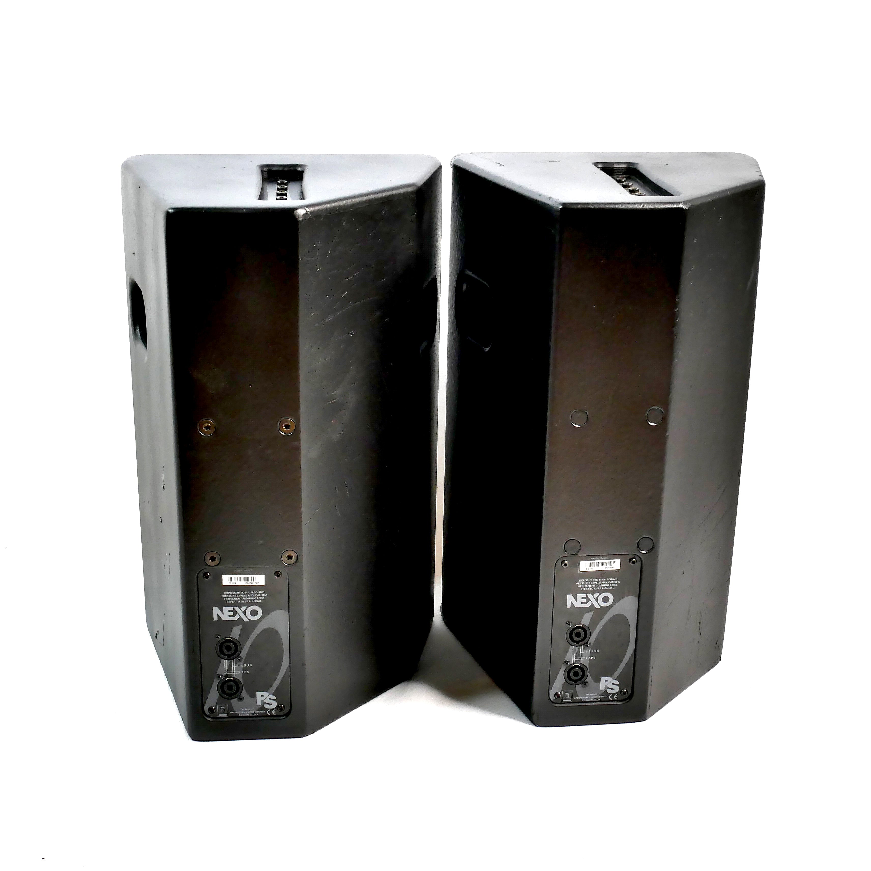 USED PAIR Nexo PS10U w/Amp & Controller