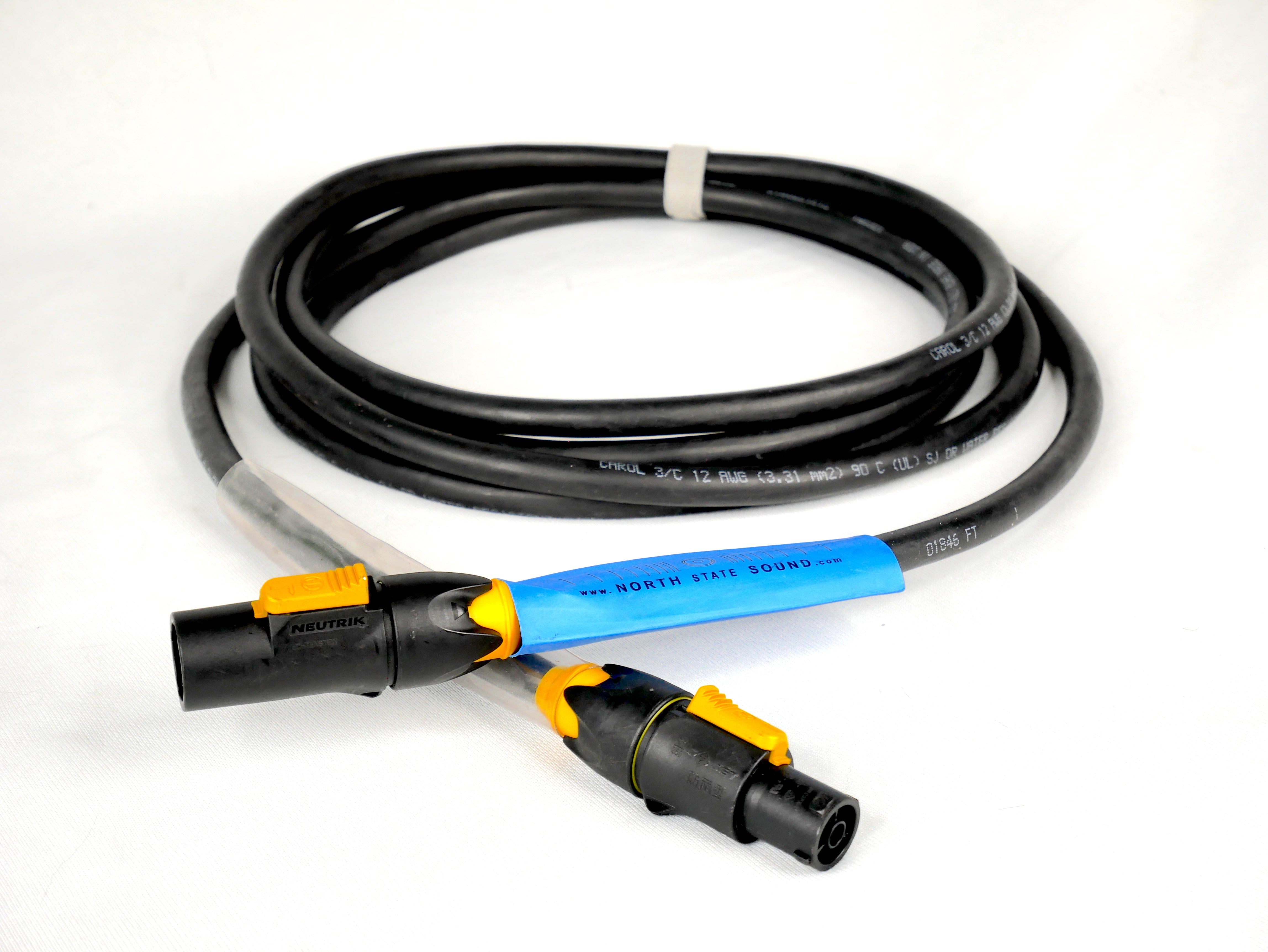 12/3 SJ powerCON TRUE1 Extension Cable