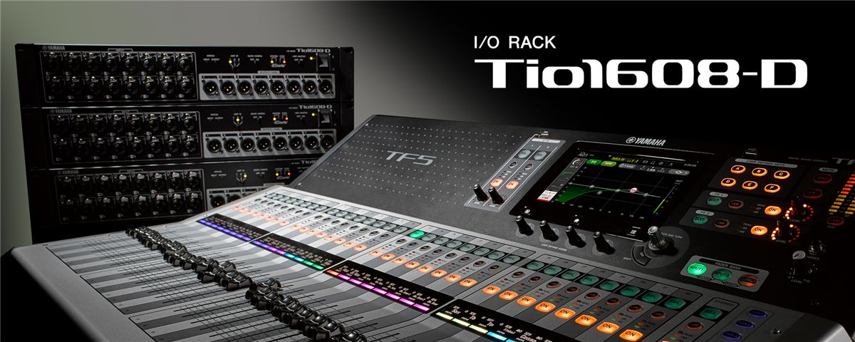 Yamaha Tio1608-D 16 Input, 8 Output Dante Stage Box