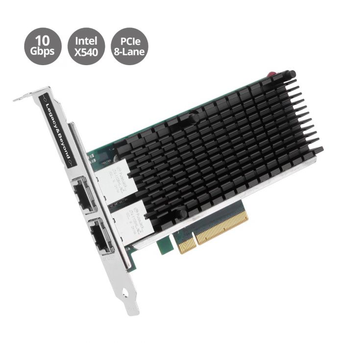 SIIG Dual Port 10G Ethernet NIC - PCI Express 2.1 x8
